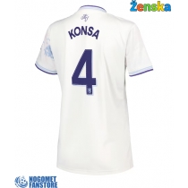 Aston Villa Ezri Konsa #4 Rezervni Dres za Ženska 2025-26 Kratak Rukav